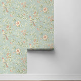 160362WR chinoiserie peel and stick wallpaper roll from Surface Style