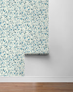 160430WR terrazzo peel and stick wallpaper roll from Surface Style