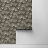 160461WR gingko leaf peel and stick wallpaper roll from Surface Style
