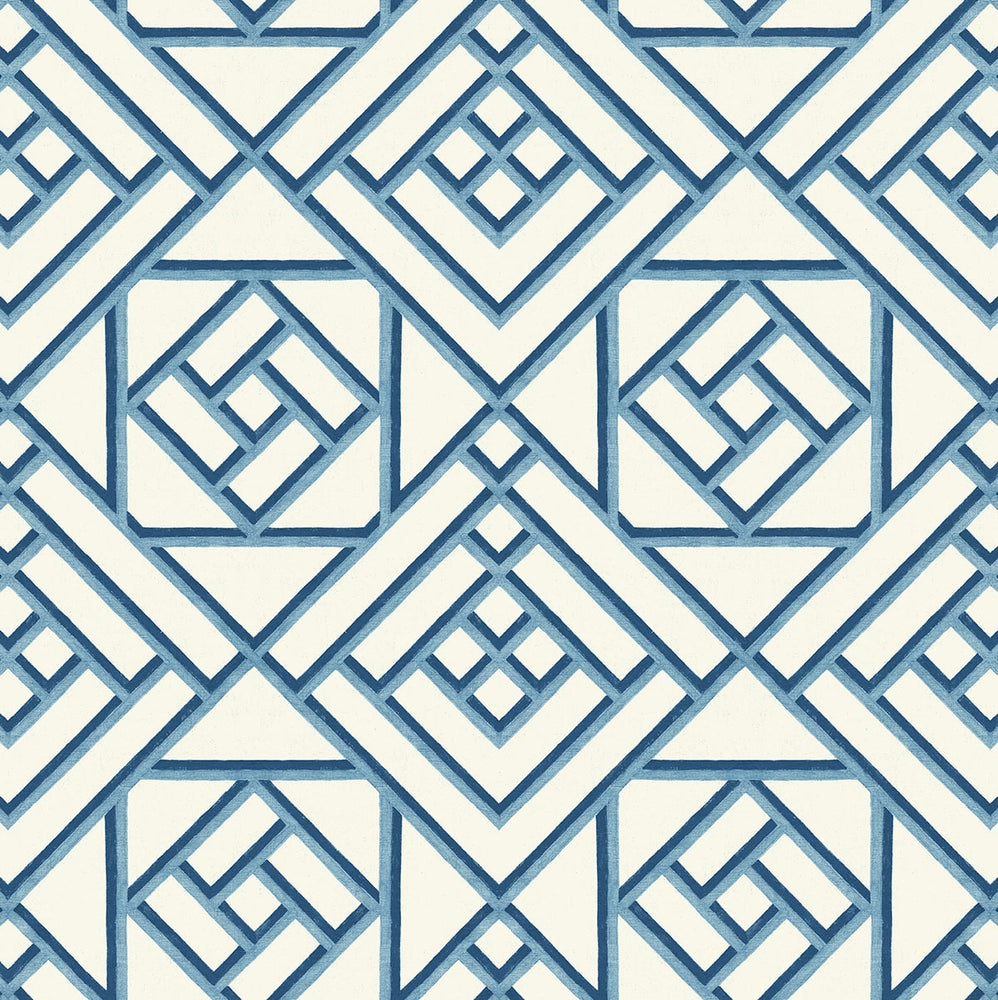 160471WR lattice peel and stick wallpaper from Surface Style