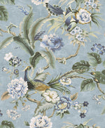 Passerine Pavilion Chinoiserie Peel and Stick Removable Wallpaper