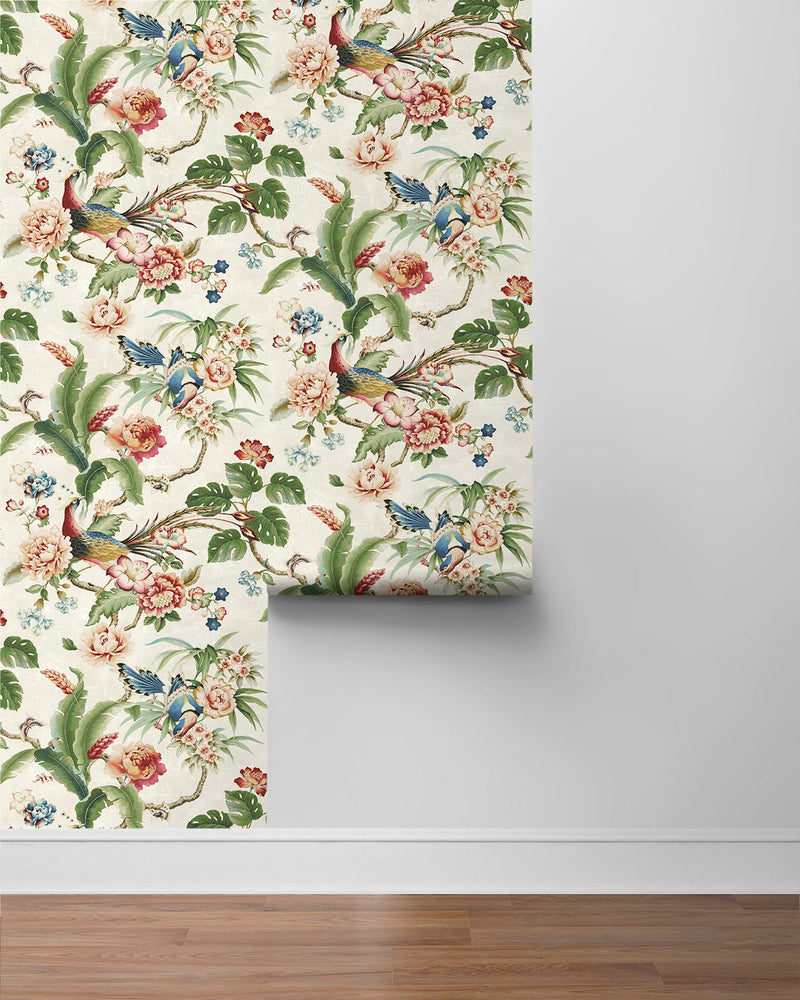 160502WR chinoiserie peel and stick wallpaper roll from Surface Style