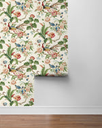 160502WR chinoiserie peel and stick wallpaper roll from Surface Style