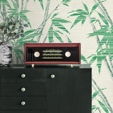 AF40204 bamboo botanical wallpaper decor from Seabrook Designs