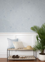 MB31302 leaf wallpaper from the Beach House collection by Seabrook Designs