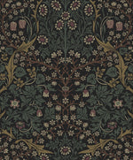 NW44516 vintage morris peel and stick wallpaper from NextWall