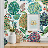 NW52701 floral peel and stick wallpaper decor from NextWall
