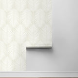 PR11405 palm leaf prepasted wallpaper roll from Seabrook Designs