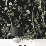 WD20000M tropical chinoiserie wall mural decor from Say Decor