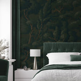 WD20104M forest wall mural bedroom from Say Decor