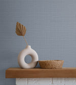 11014-10 weave paintable wallpaper accent from the RollOver collection by Erismann