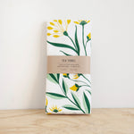 KT601 aster floral bouquet tea towel package from Hazelmade
