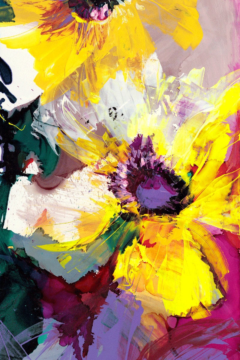 Lewis Floral Unpasted Wall Mural – Say Decor LLC