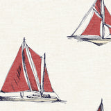 SD10202RC Cewell Bay sailboat coastal wallpaper from Say Decor