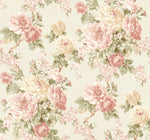 SD10102WC ikat floral metallic wallpaper from Say Decor