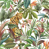 Jungle peel and stick wallpaper DB20105 from Daisy Bennett Designs