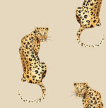 Leopard King Peel and Stick Removable Wallpaper