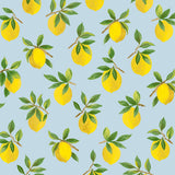 Lemon peel and stick wallpaper DB20402 from Daisy Bennett Designs