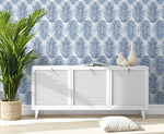 DT20002 Paradise Palm textured high performance wallpaper entryway from DuPont™ Tedlar®
