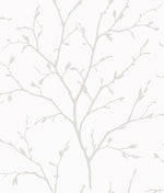 EW11808 branch stringcloth wallpaper from the White Heron collection by Etten Studios
