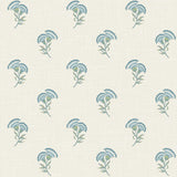 FC60812 lotus floral wallpaper from the French Country collection by Seabrook Designs