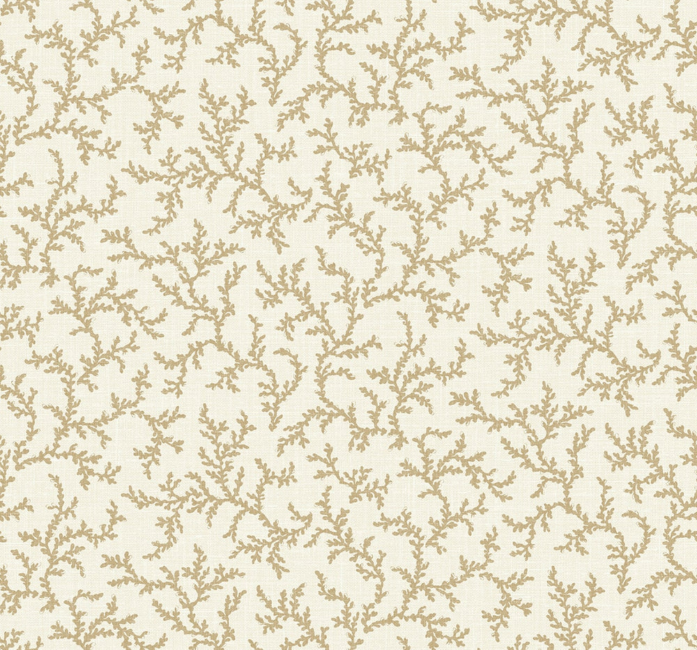 FC62106 coral coastal wallpaper from the French Country collection by Seabrook Designs