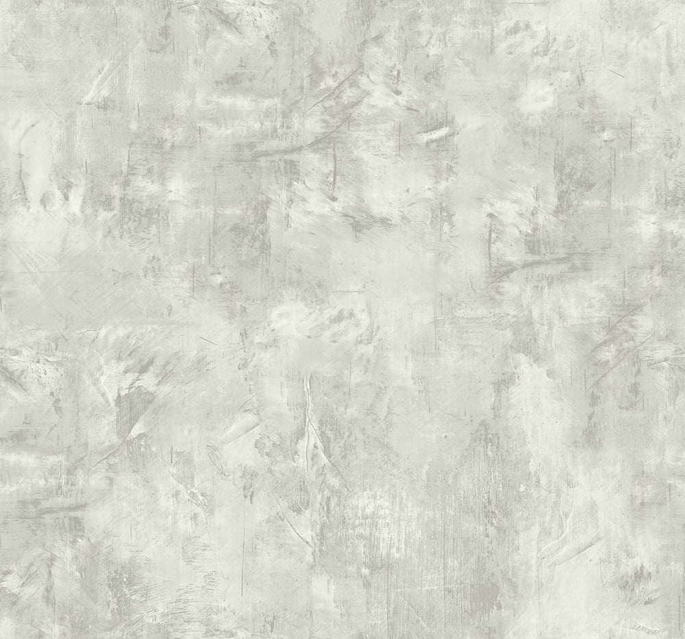 FI72108 Villa Grey Impressionistic Faux Embossed Vinyl Unpasted Wallpaper