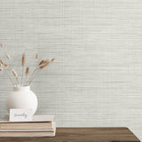 Stringcloth wallpaper decor JP10400 from the Japandi Style collection by Seabrook Designs