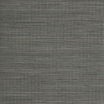 Luxe Retreat Charcoal and Sandstone Shimmer Abaca Grasscloth Unpasted Wallpaper