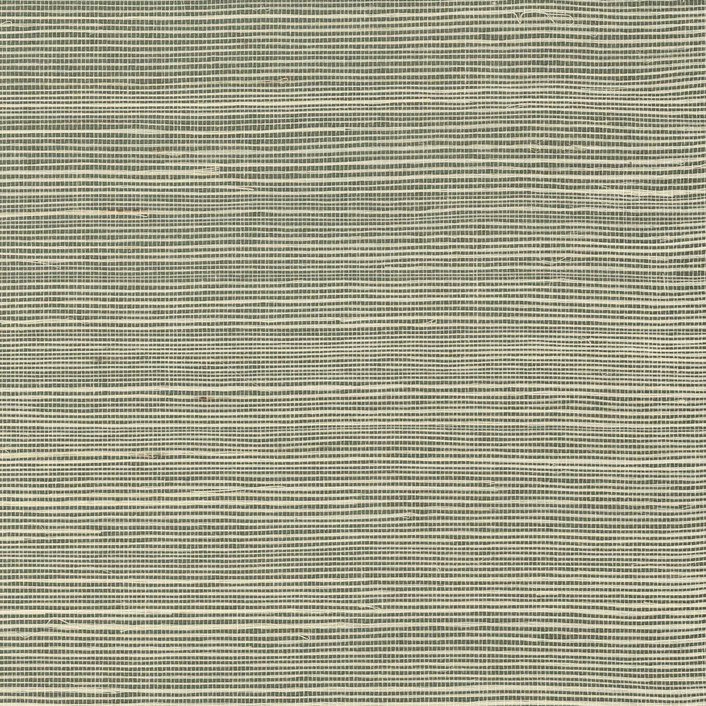 Luxe Retreat Green Mist Sisal Grasscloth Unpasted Wallpaper
