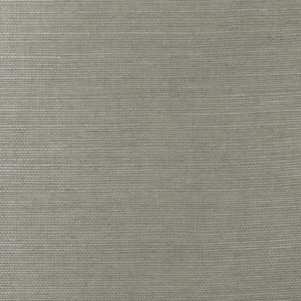 Luxe Retreat Graphite Shimmer Sisal Grasscloth Unpasted Wallpaper