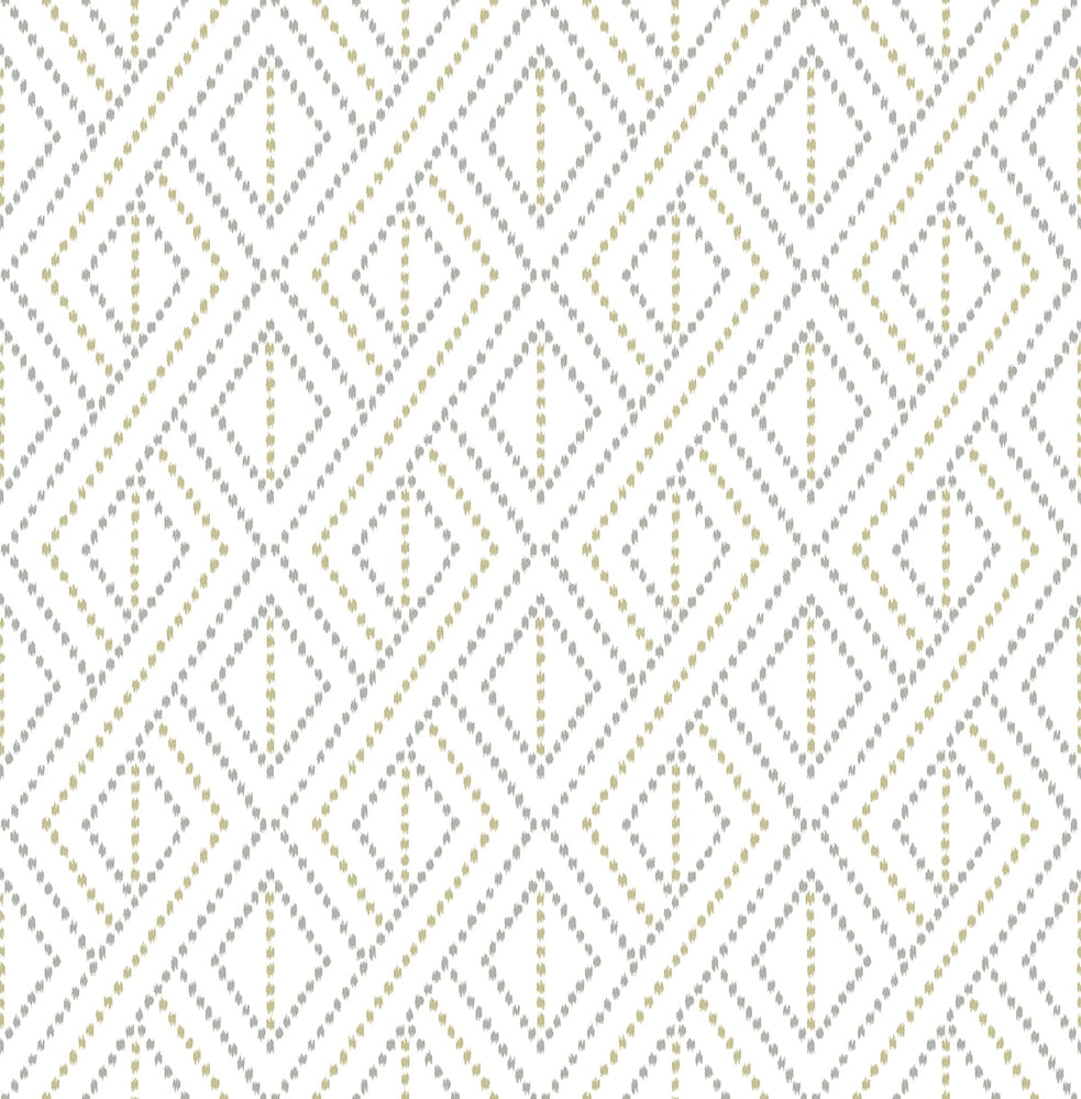 LN30208 boho grid geometric peel and stick removable wallpaper from the Luxe Haven collection by Lillian August