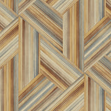 LW51906F striped geometric fabric from the Living with Art collection by Seabrook Designs