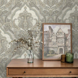 Paisley damask wallpaper decor SD80009AM from Say Decor