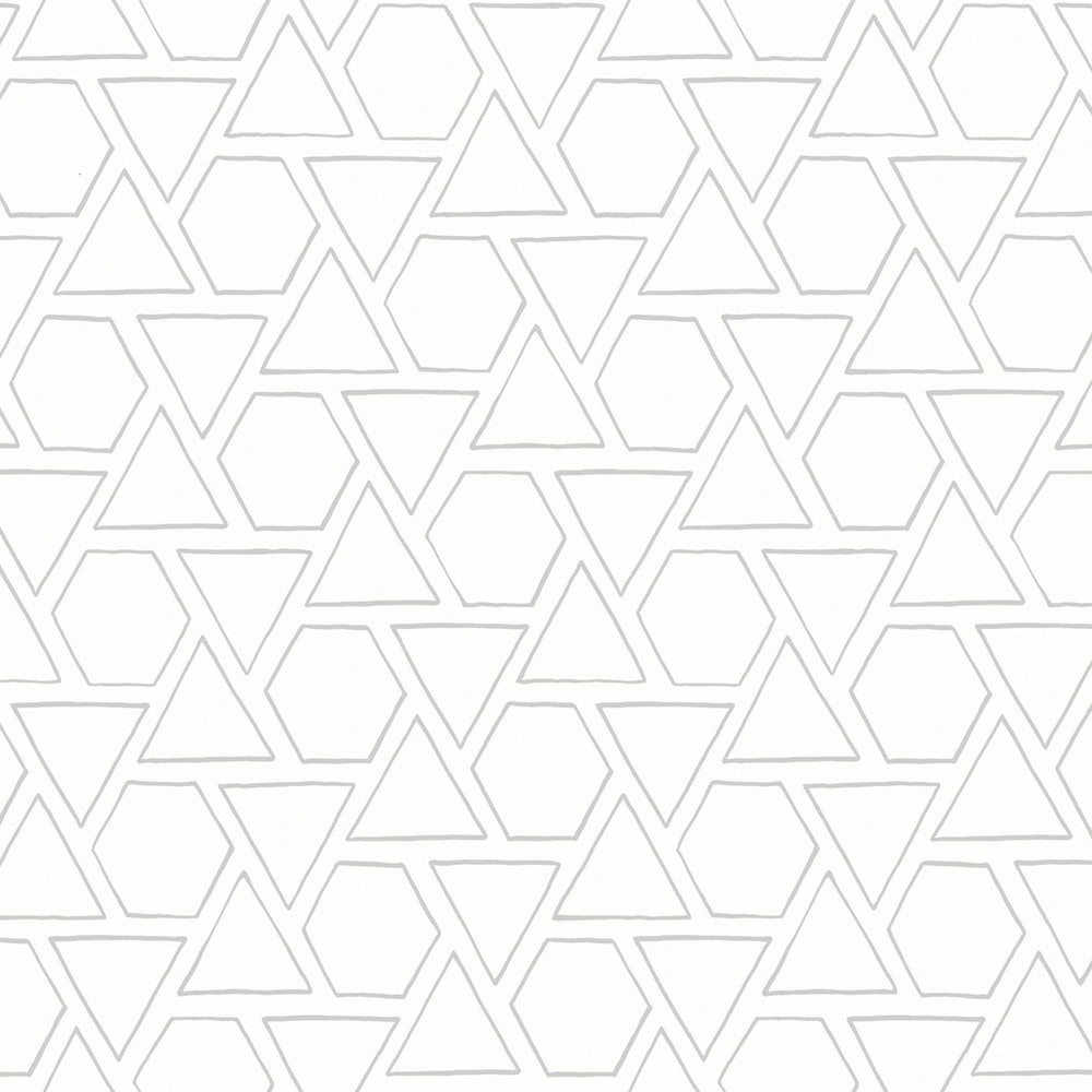 MB30105 gray sun shapes geometric wallpaper from the Beach House collection by Seabrook Designs