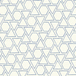 MB30112 blue sun shapes geometric wallpaper from the Beach House collection by Seabrook Designs