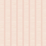 MB30411 pink coastline striped wallpaper from the Beach House collection by Seabrook Designs