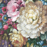 NW32700 blooming floral painterly peel and stick wallpaper by NextWall