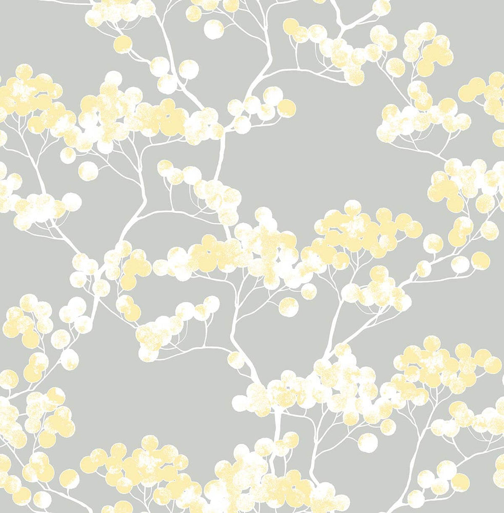Cyprus Blossom Floral Peel and Stick Removable Wallpaper