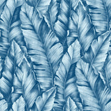 NW37902 Baha banana leaf peel and stick removable wallpaper from NextWall