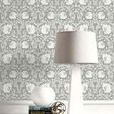 NW42408 Primrose floral William Morris peel and stick removable wallpaper decor from NextWall