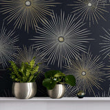 Mid century peel and stick wallpaper home NW43102 from NextWall 