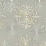 NW43105 Silverdale Starburst retro peel and stick removable wallpaper from Say Decor