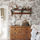 NW43307 Chateau toile peel and stick wallpaper nursery from NextWall