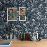 Leaf peel and stick wallpaper NW43602 decor Acanthus Trail from NextWall