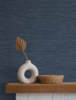 Faux grasscloth peel and stick wallpaper decor NW44702 from NextWall