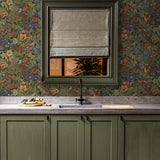 Vintage peel and stick wallpaper kitchen NW46005 from NextWall