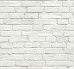 Faux brick prepasted wallpaper PR10800 from Seabrook Designs
