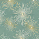PR11004 starburst geometric mid century prepasted wallpaper from Seabrook Designs