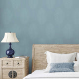 Paintable wallpaper PW20600 bedroom palm leaf from Seabrook Designs